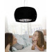 Подвесной светильник Lumina Deco Disposa LDP 7018-400 BK
