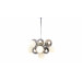 Подвесная люстра Neopsis Lumina Deco LDP 1137-17 WT+CHR