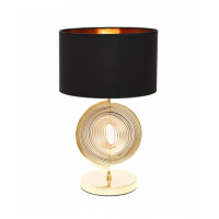 Настольная лампа Lumina Deco Monteroni LDT 5532 F.GD+BK