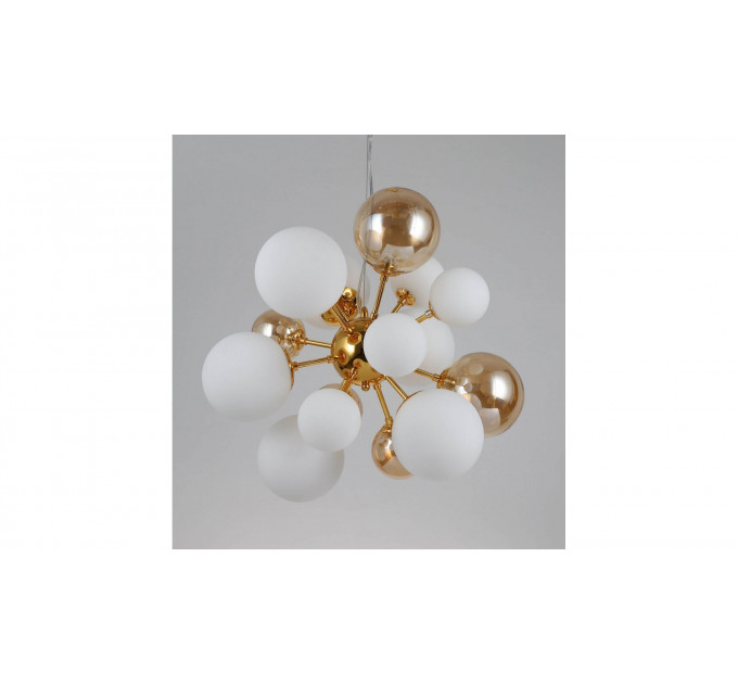 Подвесная люстра Lumina Deco Galaksida LDP 8565-10/16 GD+TEA
