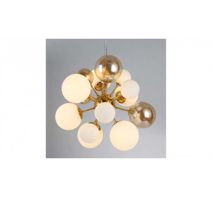 Подвесная люстра Lumina Deco Galaksida LDP 8565-10/16 GD+TEA