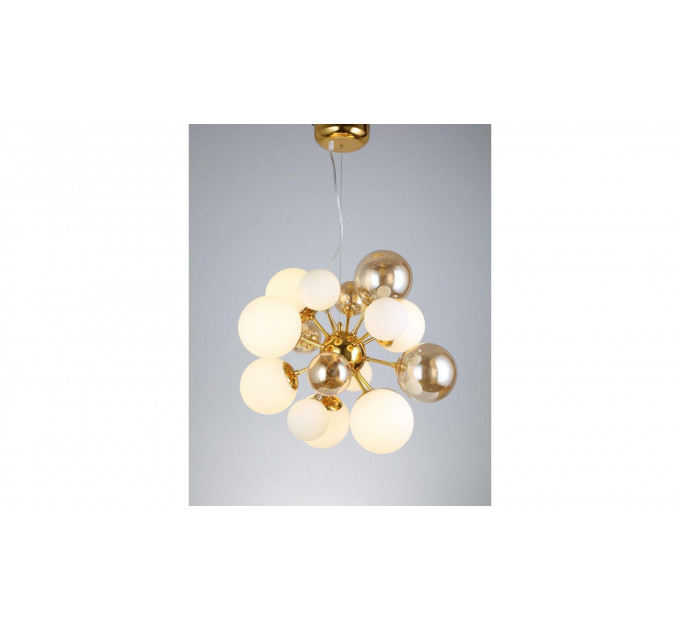 Подвесная люстра Lumina Deco Galaksida LDP 8565-10/16 GD+TEA