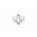 Подвесная люстра Lumina Deco Glamour LDP 66247-6 WT+CHR