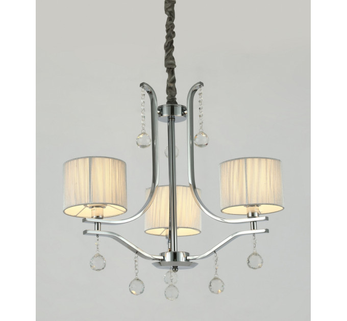 Подвесная люстра Lumina Deco Fontenea LDP 8443-3 CHR