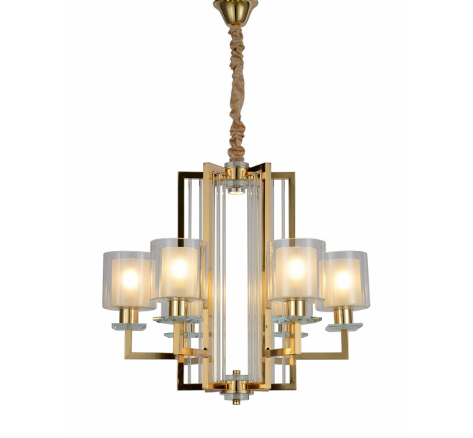 Подвесная люстра Lumina Deco Manhattan LDP 8012-6 F.GD