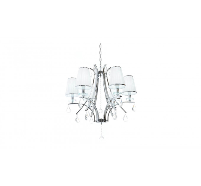 Подвесная люстра Lumina Deco Glamour LDP 66247-6 WT+CHR