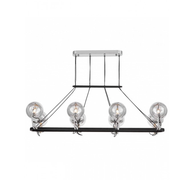Подвесной светильник Lumina Deco LDP 9110-8-PR BK+CHR