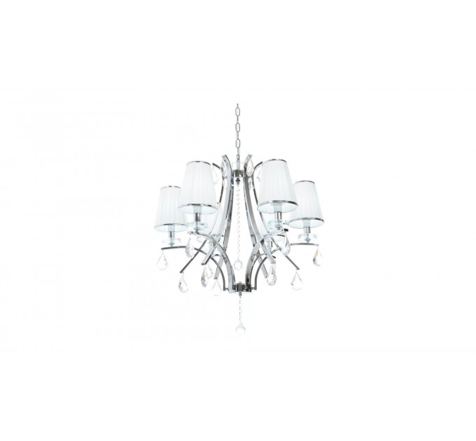 Подвесная люстра Lumina Deco Glamour LDP 66247-6 WT+CHR