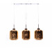 Подвесной светильник Lumina Deco Alacosmo LDP 6811-3 GD