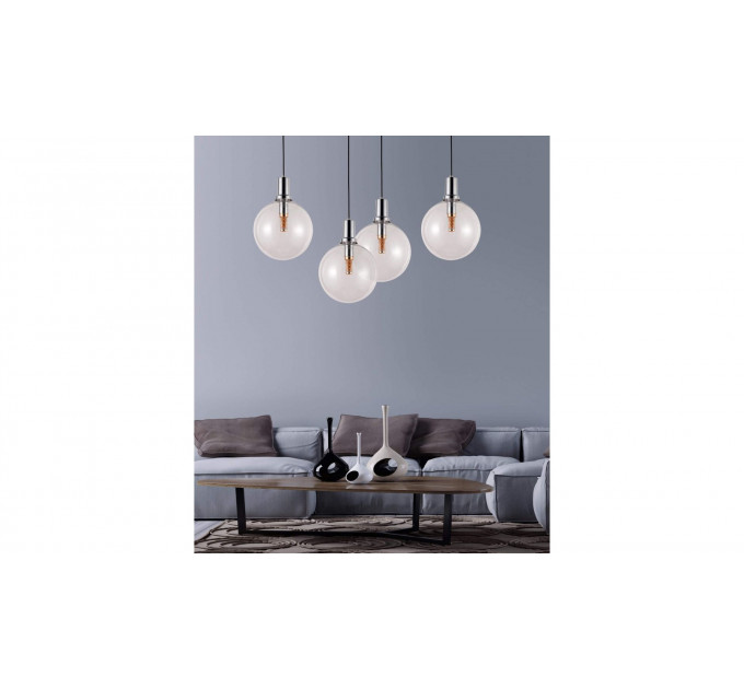Подвесной светильник Lumina Deco Dorito LDP 1212-250 GY+CHR