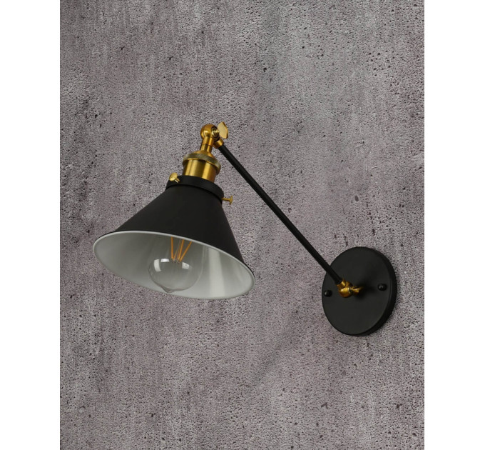 Настенное бра Lumina Deco Gubi LDW B016-1 BK