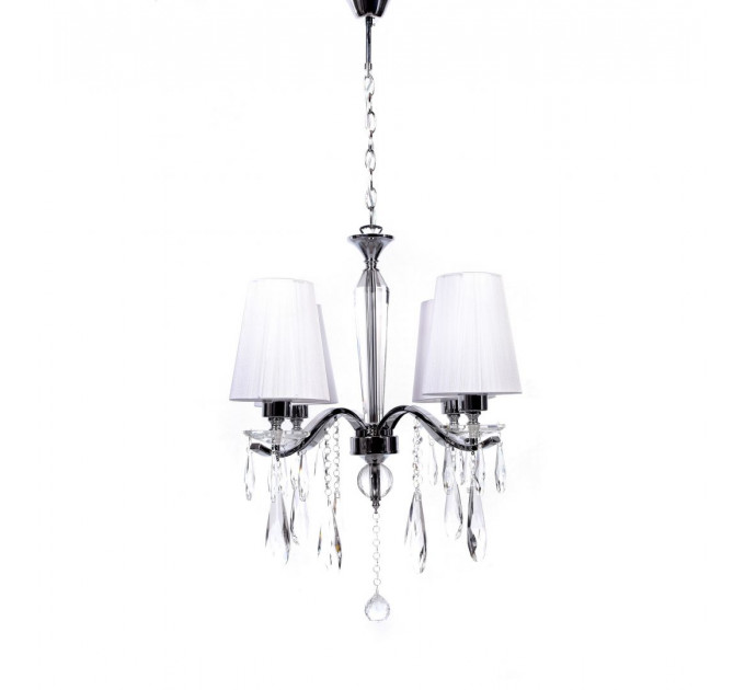 Подвесная люстра Lumina Deco Alessia LDP 1726-4 CHR