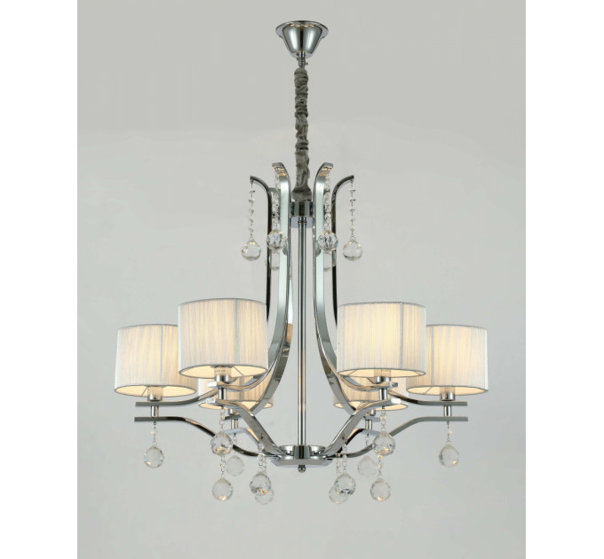 Подвесная люстра Lumina Deco Fontenea LDP 8443-6 CHR