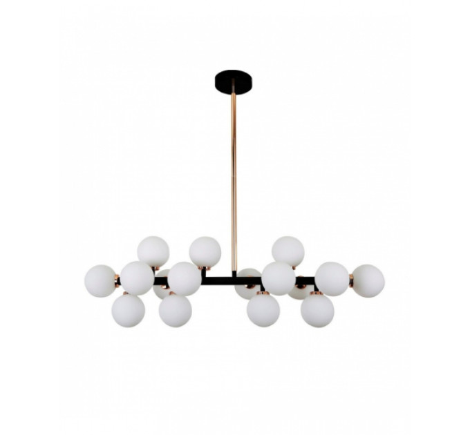 Подвесной светильник Lumina Deco Marsiada LDP 6033-16 BK+MD
