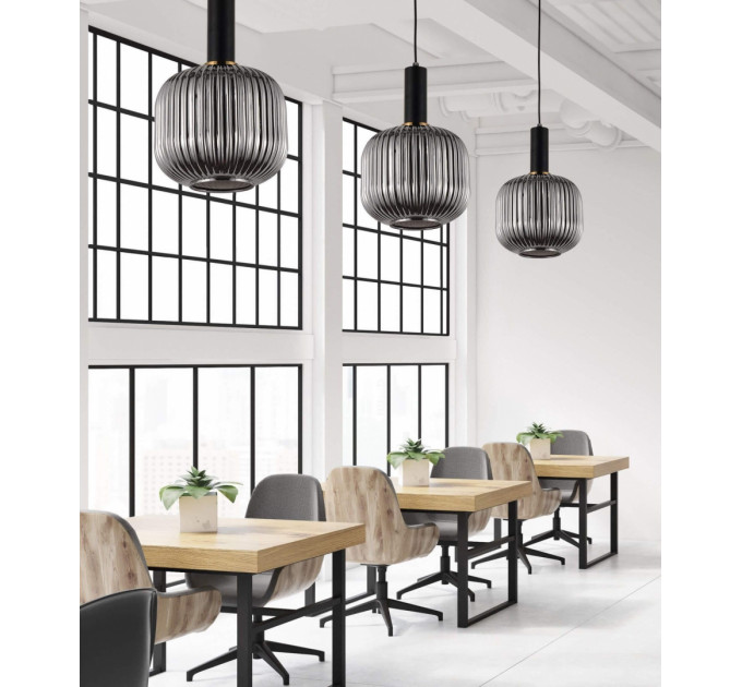Подвесной светильник Lumina Deco Gato LDP 1217 GY+BK