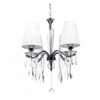 Подвесная люстра Lumina Deco Alessia LDP 1726-4 CHR