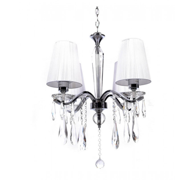 Подвесная люстра Lumina Deco Alessia LDP 1726-4 CHR