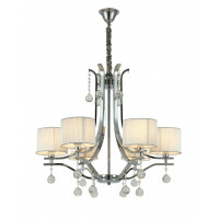 Подвесная люстра Lumina Deco Fontenea LDP 8443-6 CHR