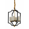 Подвесная люстра Lumina Deco Vigatto LDP 1224-4 BK+MD