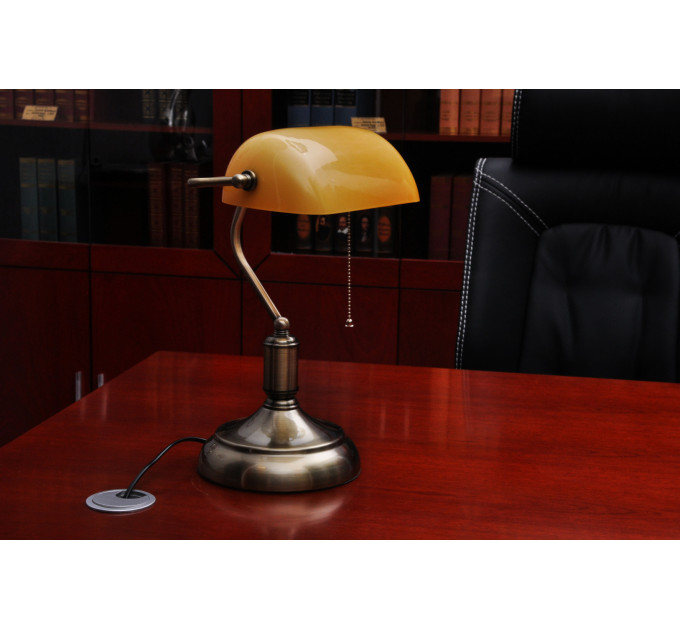 Настольная лампа Lumina Deco Banker LDT 305 YL