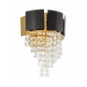 Бра Lumina Deco LDW 7045-2 BK+GD