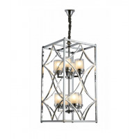 Подвесная люстра Lumina Deco Quadrato LDP 1223-8 CHR