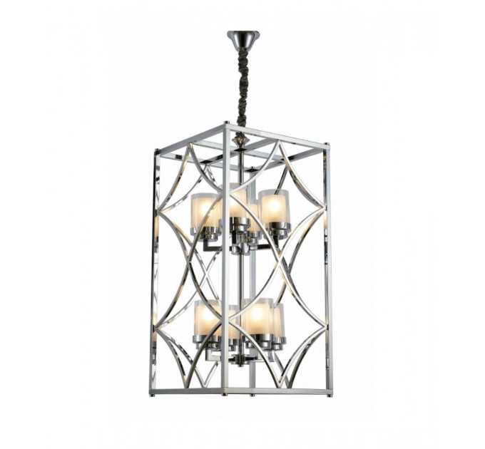 Подвесная люстра Lumina Deco Quadrato LDP 1223-8 CHR