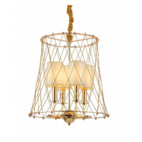 Подвесная люстра Lumina Deco Berton LDP 8013-4 F.GD