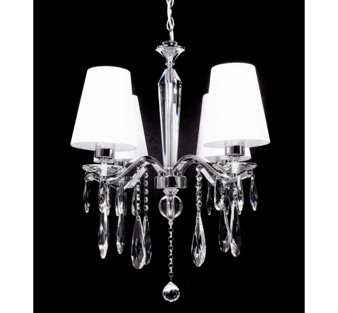 Подвесная люстра Lumina Deco Alessia LDP 1726-4 CHR