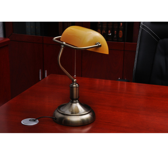 Настольная лампа Lumina Deco Banker LDT 305 YL