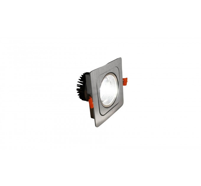 Встраиваемый точечный светильник Lumina Deco Fostis LDC 8064-SS-7WCOB-L98*W98 SILVER