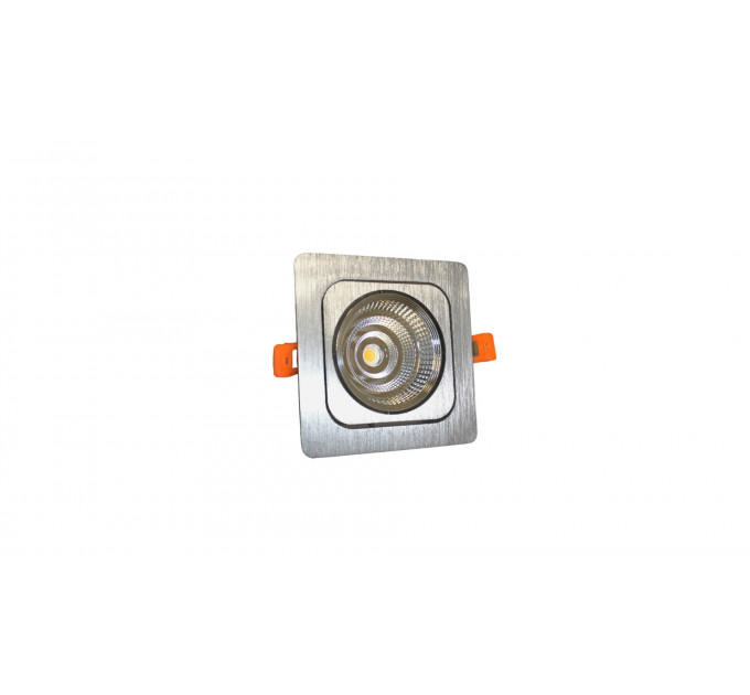 Встраиваемый точечный светильник Lumina Deco Fostis LDC 8064-SS-7WCOB-L98*W98 SILVER