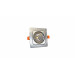Встраиваемый точечный светильник Lumina Deco Fostis LDC 8064-SS-7WCOB-L98*W98 SILVER