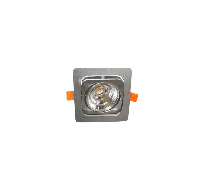 Встраиваемый точечный светильник Lumina Deco Fostis LDC 8064-SS-7WCOB-L98*W98 SILVER