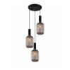 Подвесной светильник Lumina Deco Rico LDP 1218-3 GY+BK
