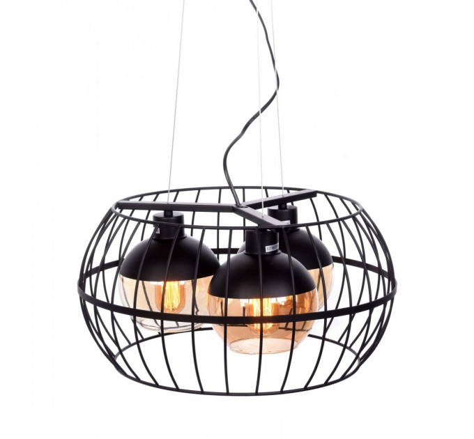 Подвесной светильник Lumina Deco Optis LDP 11765-3 BK