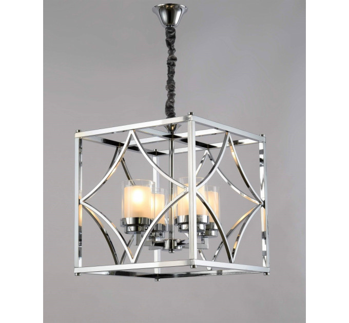 Подвесная люстра Lumina Deco Quadrato LDP 1223-4 CHR