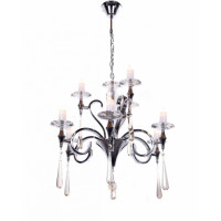 Хрустальная подвесная люстра Lumina Deco Arterro LDP 8136-9