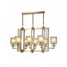 Подвесная люстра Lumina Deco Manhattan LDP 8012-8P F.GD
