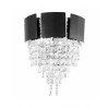 Бра Lumina Deco LDW 7045-2 BK+CHR