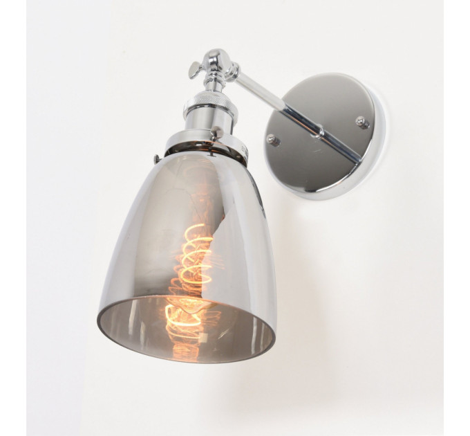 Настенное бра Lumina Deco Fabi LDW 6800-1 CHR+GY