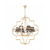 Подвесная люстра Lumina Deco Baltimore LDP 8020-6 GD+BK