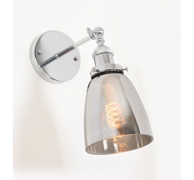 Настенное бра Lumina Deco Fabi LDW 6800-1 CHR+GY