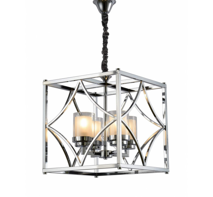 Подвесная люстра Lumina Deco Quadrato LDP 1223-4 CHR