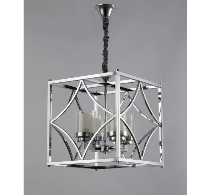 Подвесная люстра Lumina Deco Quadrato LDP 1223-4 CHR