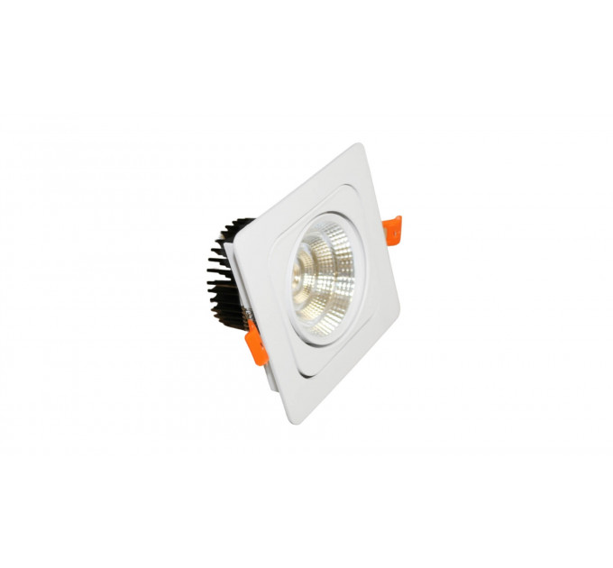 Встраиваемый точечный светильник Lumina Deco Fostis LDC 8065-SS-10WCOB-L120*W120 WHITE