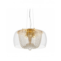 Подвесной светильник Lumina Deco Disposa LDP 7018-500 PR+F.GD