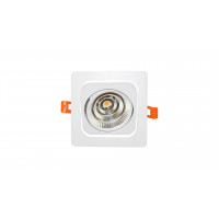 Встраиваемый точечный светильник Lumina Deco Fostis LDC 8065-SS-10WCOB-L120*W120 WHITE