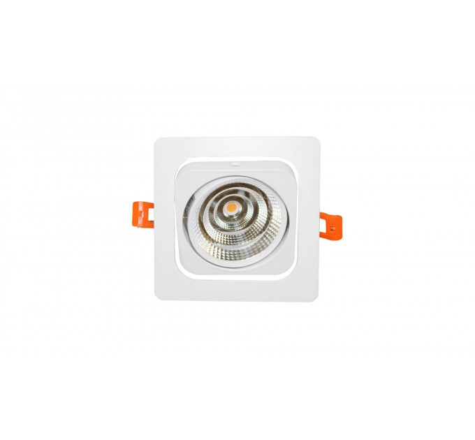 Встраиваемый точечный светильник Lumina Deco Fostis LDC 8065-SS-10WCOB-L120*W120 WHITE