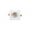 Встраиваемый точечный светильник Lumina Deco Fostis LDC 8065-SS-10WCOB-L120*W120 WHITE